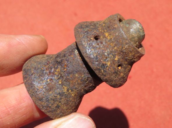 VERY RARE WWII 1944 D-Day German FIRED Bullet Casing Recovered